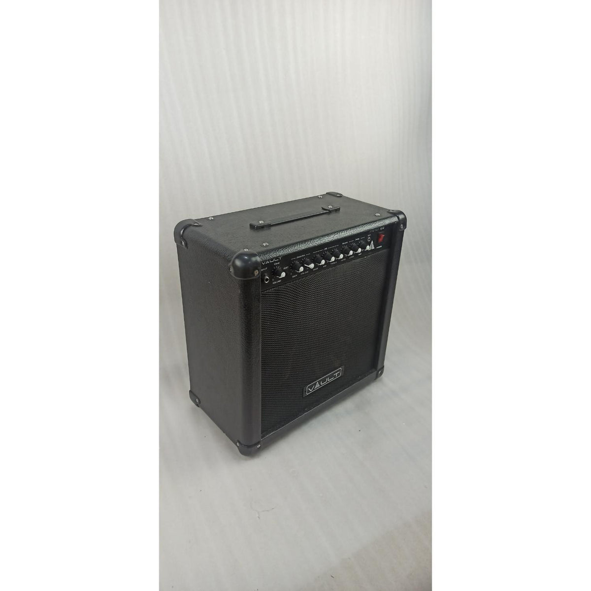 Vault Frenzy 40 Watt Combo Guitar Amplifier with Analog Distortion, Reverb & Delay All Playable Together - Open Box