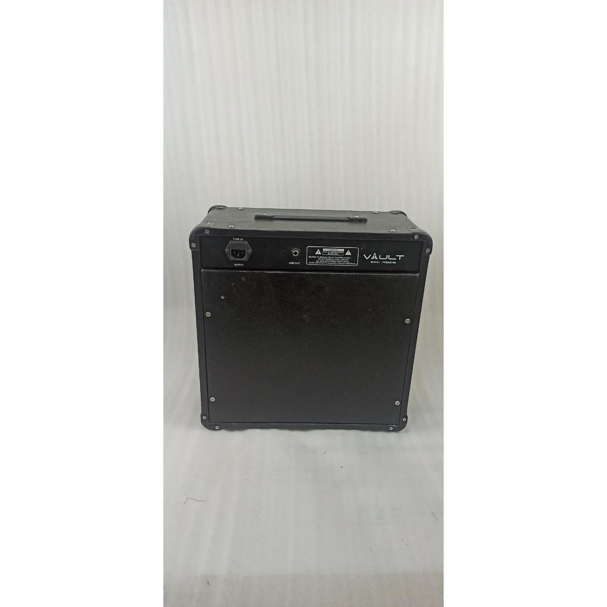 Vault Frenzy 40 Watt Combo Guitar Amplifier with Analog Distortion, Reverb & Delay All Playable Together - Open Box