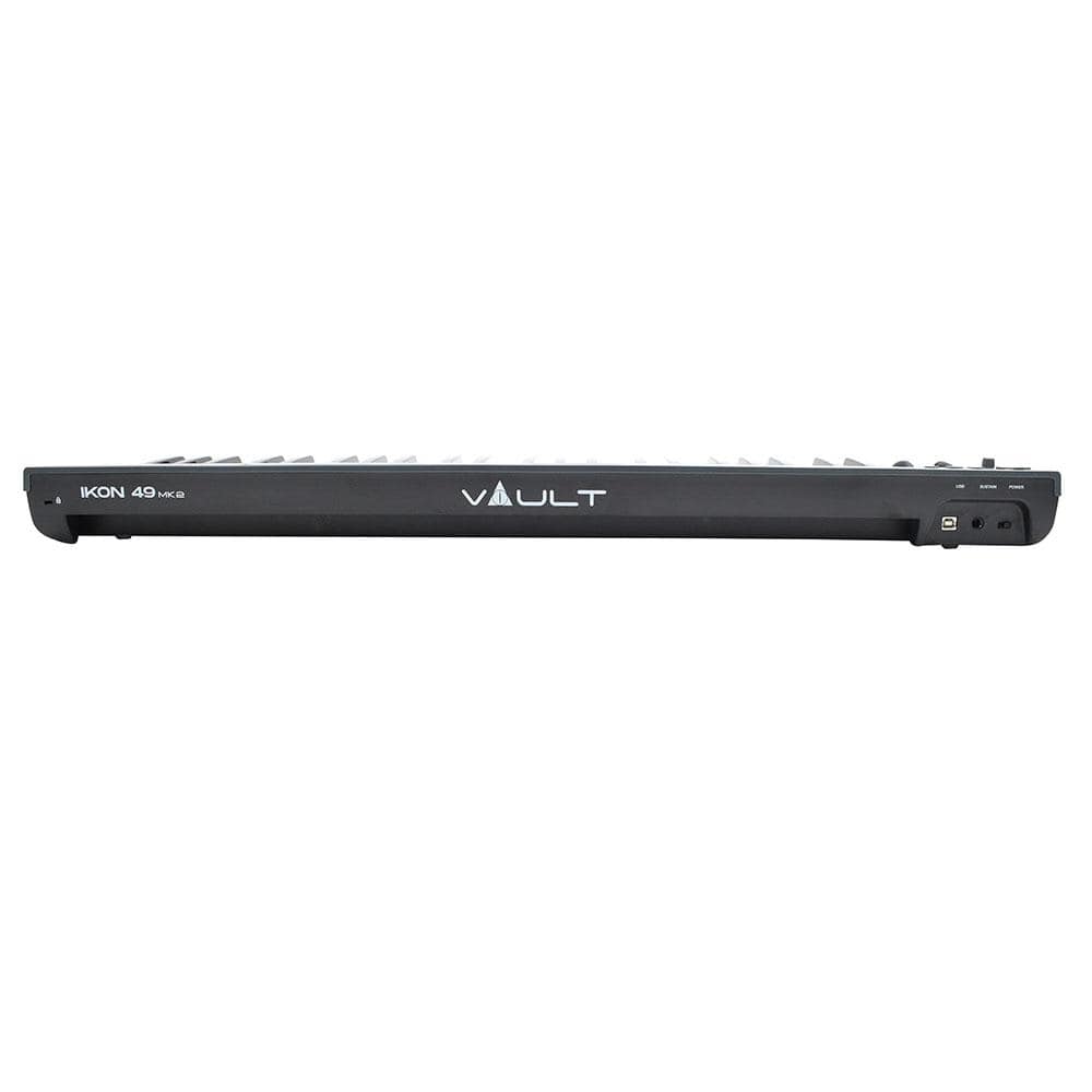 Vault Ikon MK2 49 Key Velocity Sensitive Midi Keyboard with Bitwig 8-Track Bundle - Open Box