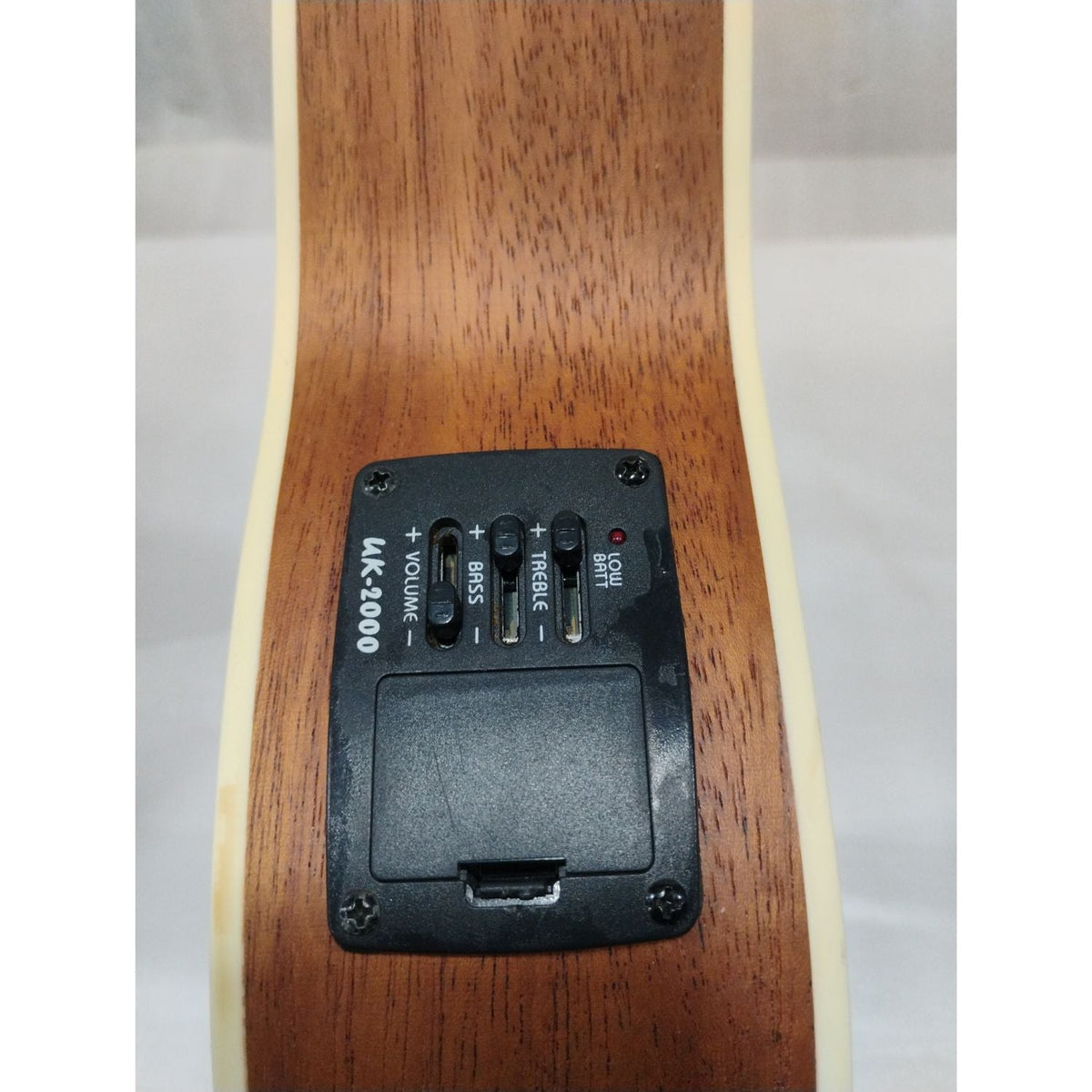 Vault UK-1000TCE 26-Inch Solid Spruce Top Premium Semi Cutaway Electro- Acoustic Tenor Ukulele - Open Box B Stock