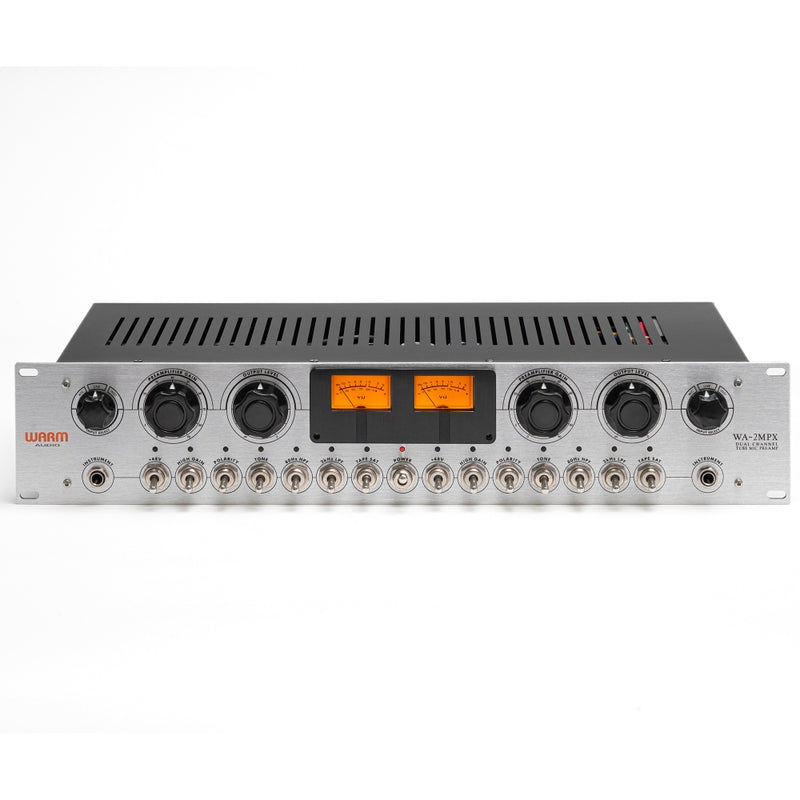 Warm Audio WA-2MPX Dual-Channel Tube Mic Microphone Preamp