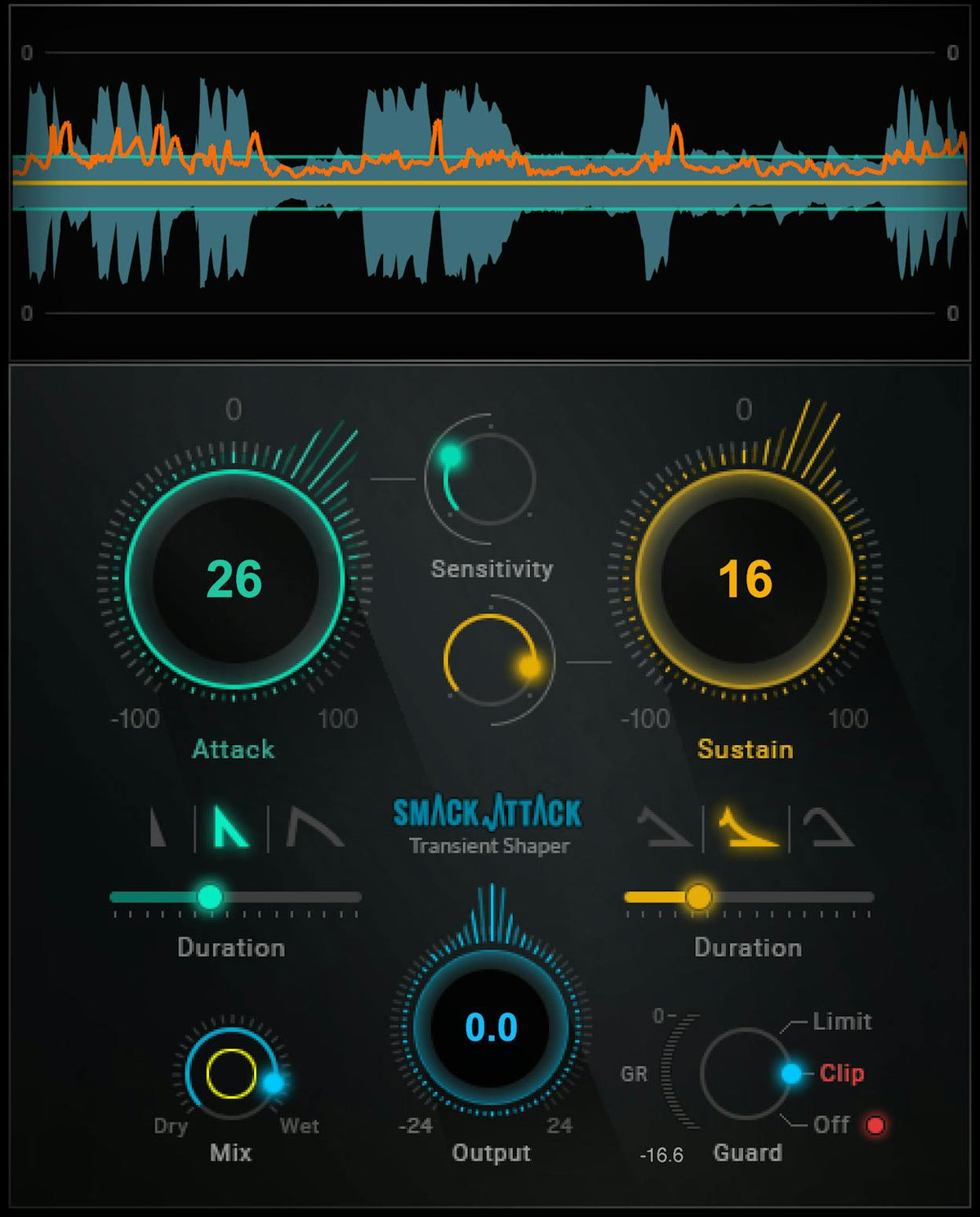 Waves Smack Attack: Transient Shaper Plugin