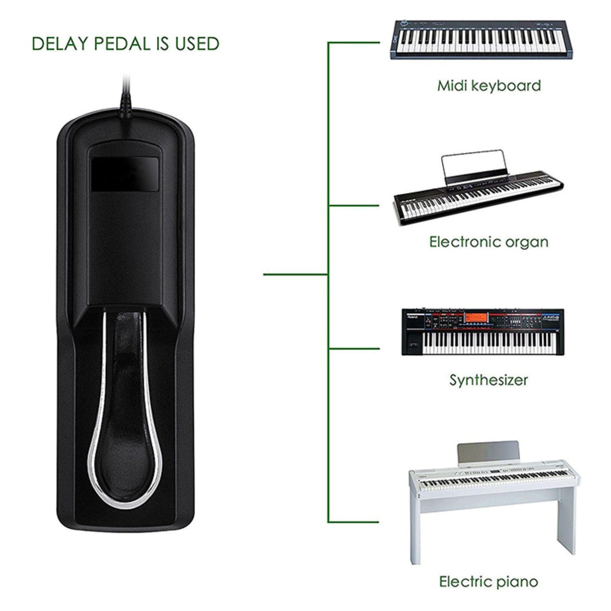 Wingo SP-100 Sustain Pedal