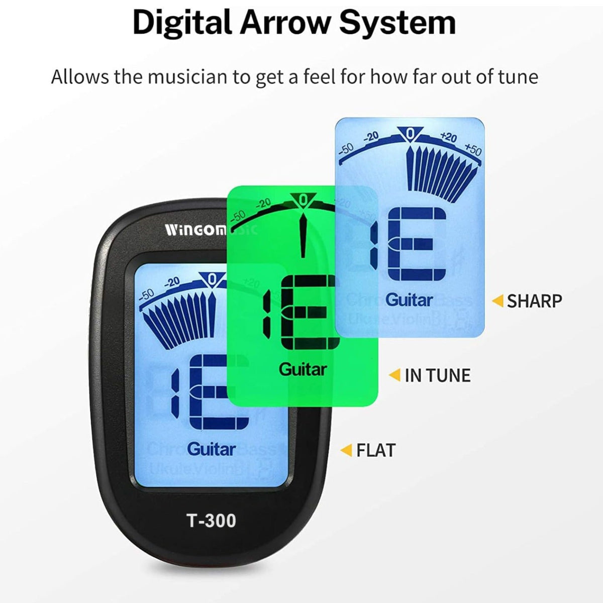 Wingo T-300 Guitar Tuner