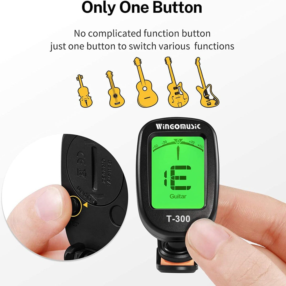 Wingo T-300 Guitar Tuner