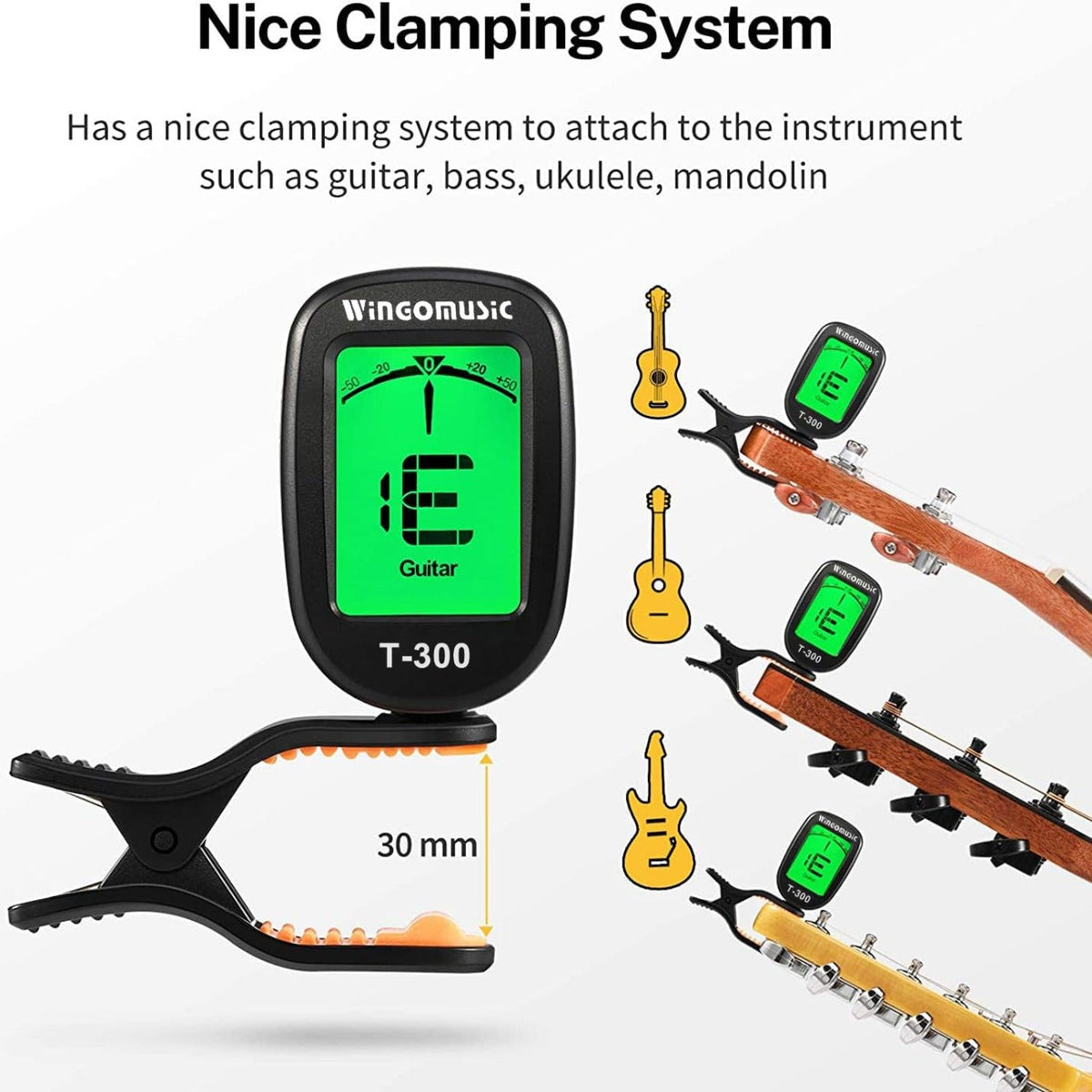 Wingo T-300 Guitar Tuner