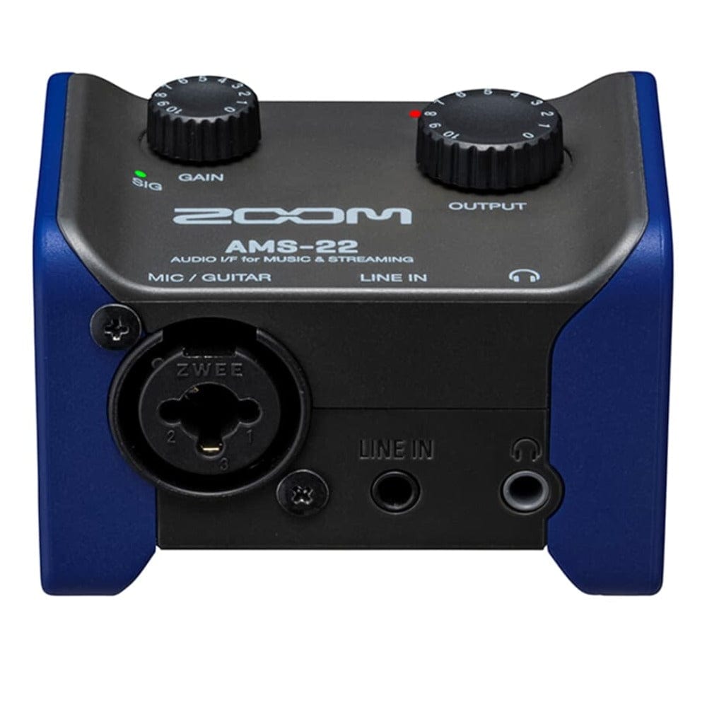 Zoom AMS-22 Audio Interface for Music & Streaming