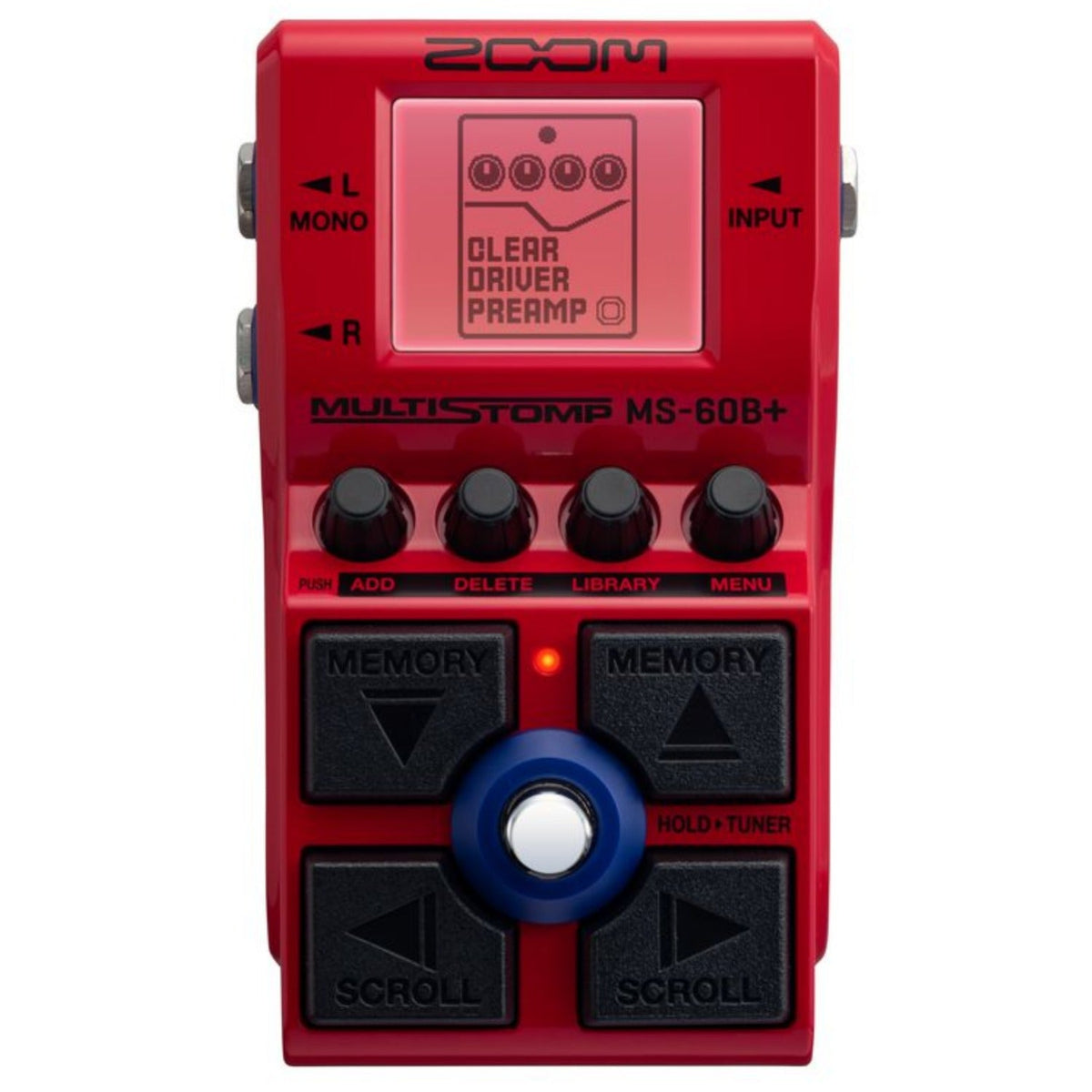 Zoom MS60B+ Multi Stom Guitar Pedal