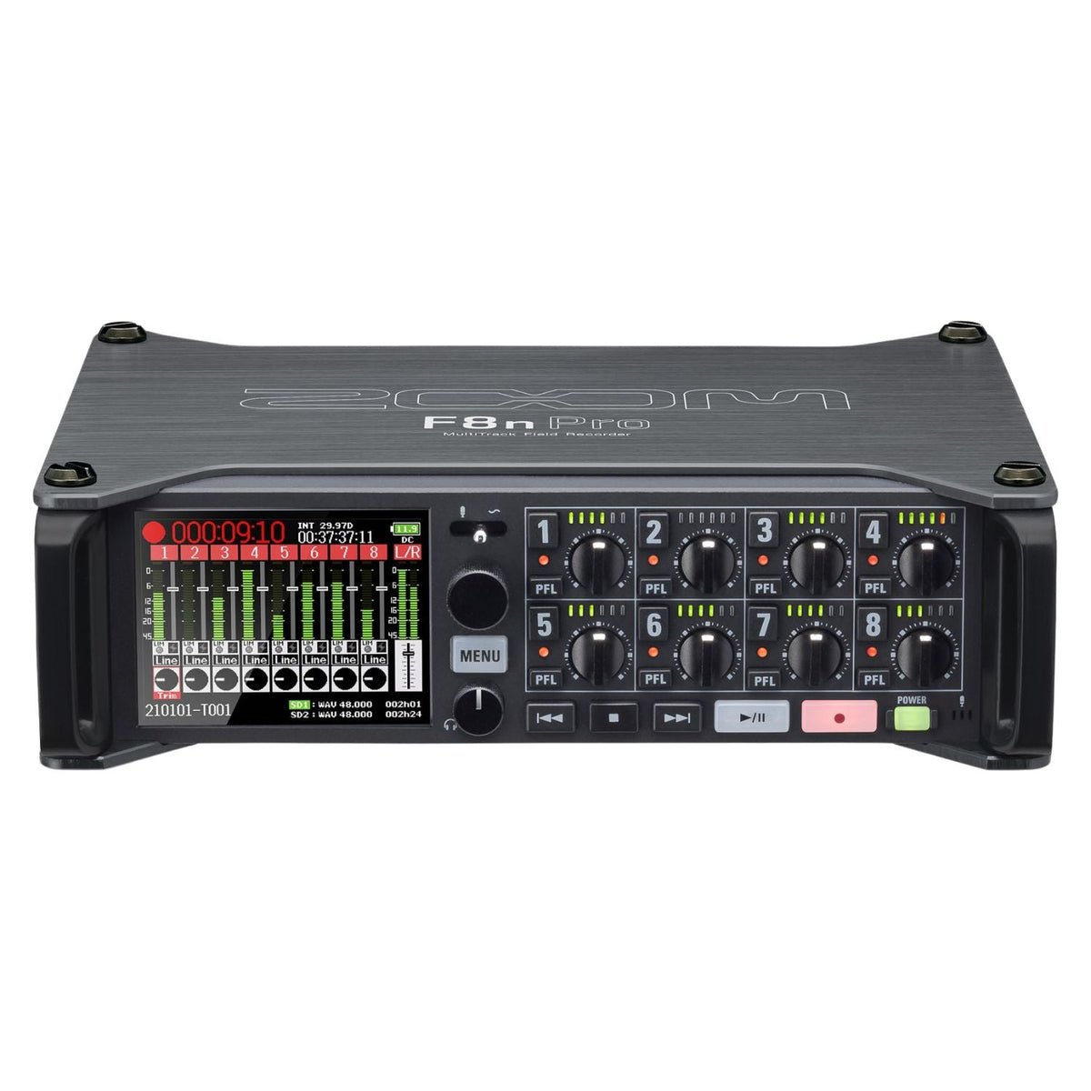 Zoom F-8N PRO with 32-Bit Float Recording