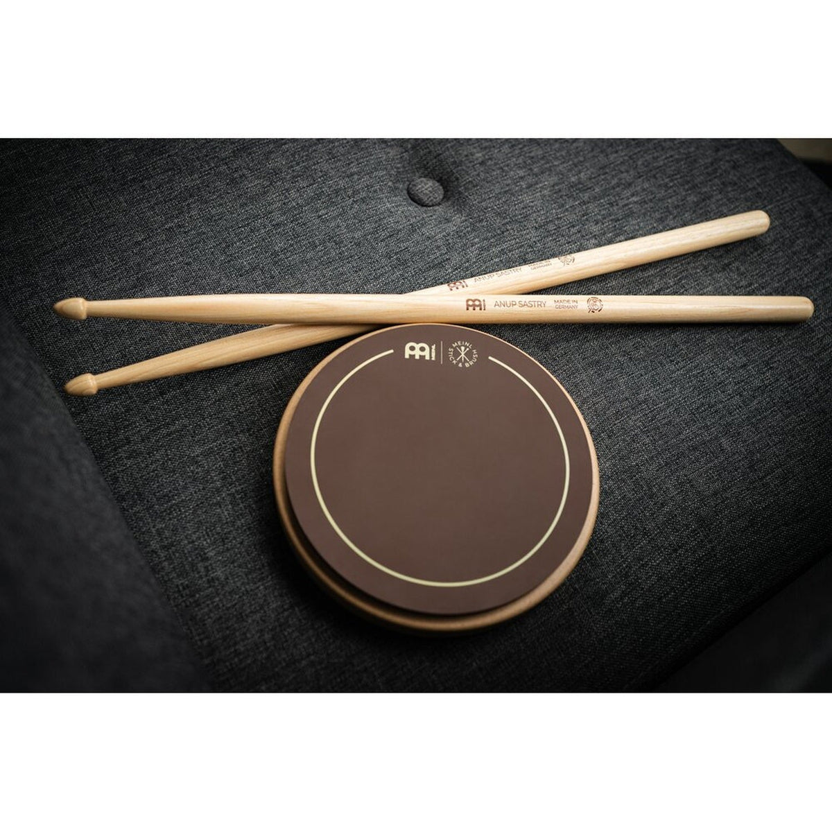 Meinl SB614 Anup Sastry Signature American Hickory Drumstick - Acorn Wood Tip