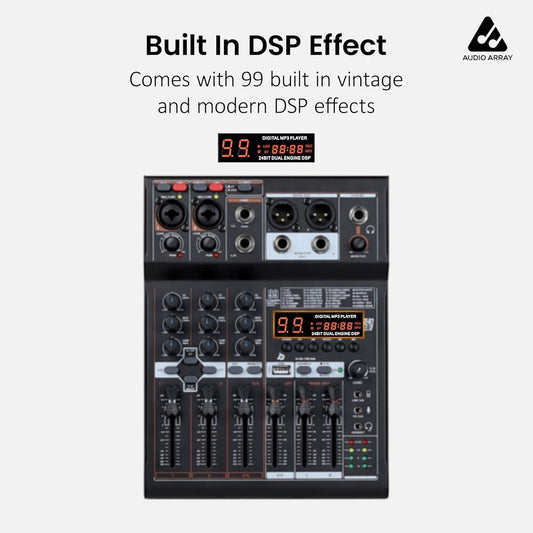 Audio Array AM-Pro8 8 Channel Analog Mixer