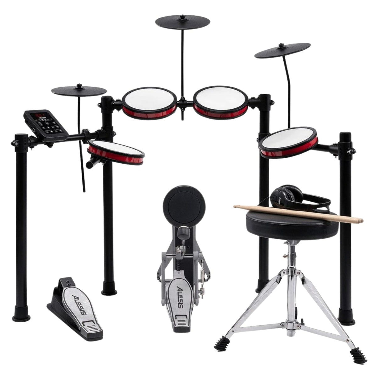 Alesis Turbo Pro Eight-Piece Electronic Drum Kit with Bluetooth