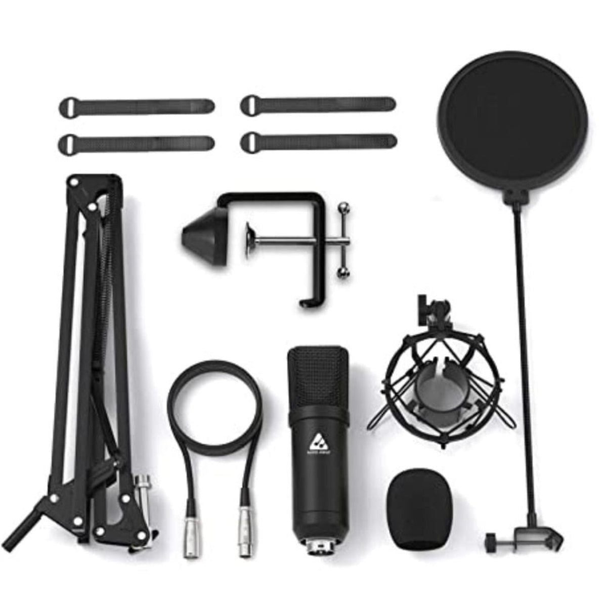 Audio Array AM-C2 XLR Condenser Microphone Kit with Pro Boom Arm