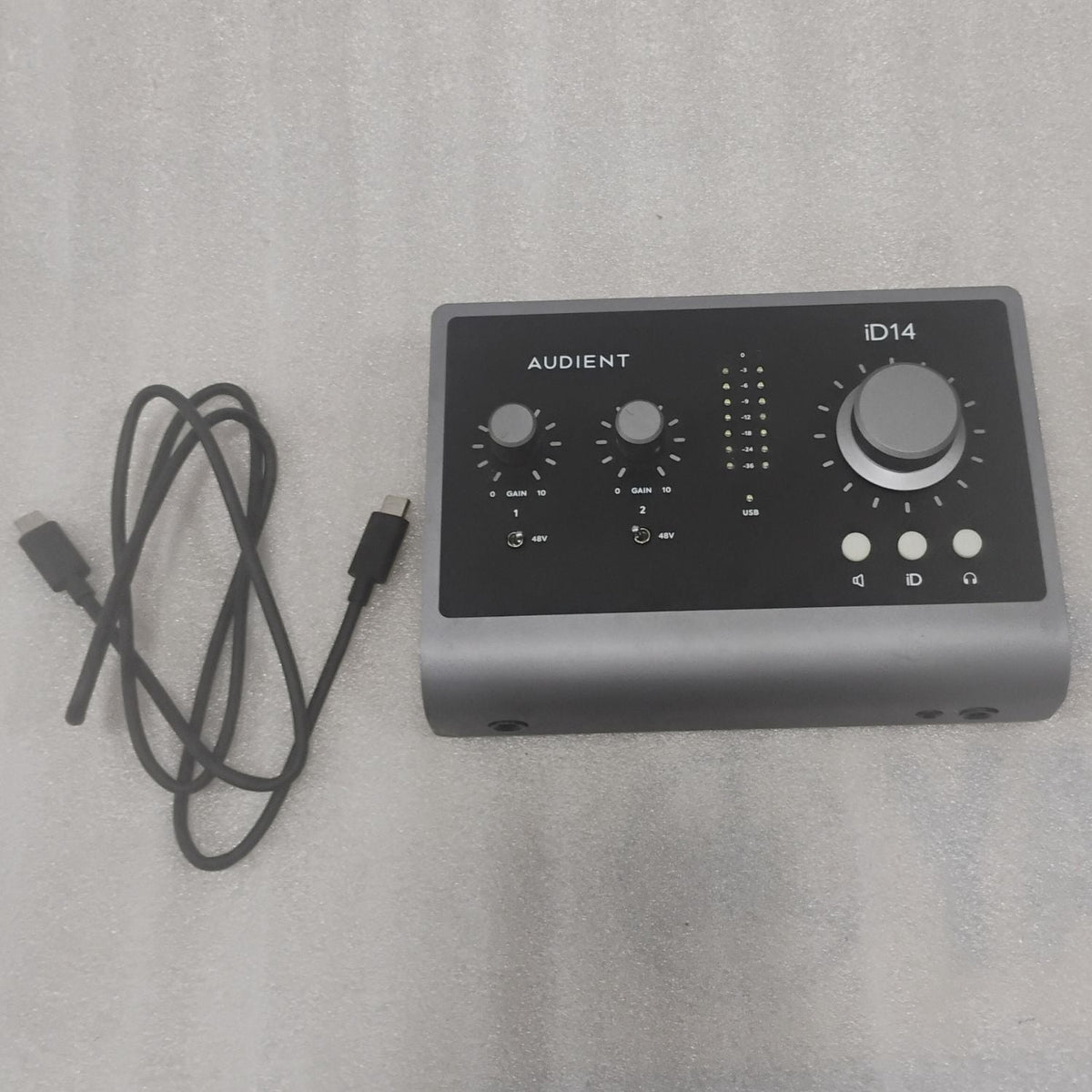 Audient ID14 MKII 10 In- 6 Out High Performance Audio Interface with Software Bundle - Open Box