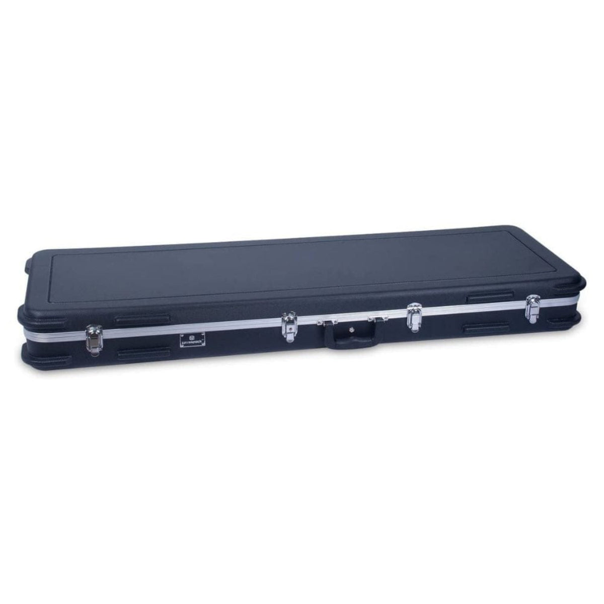 Crossrock CRA860BBK Bass Guitar Case ABS Molded for Both 4 String & 6 String - Black