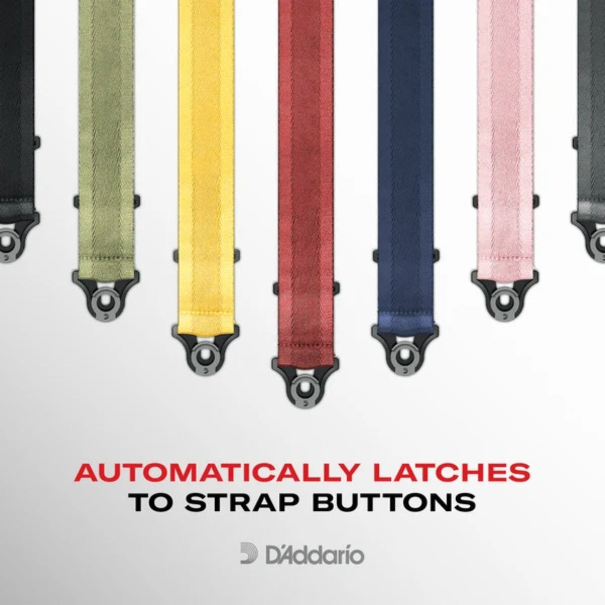 DAddario Auto Lock Nylon Guitar Strap