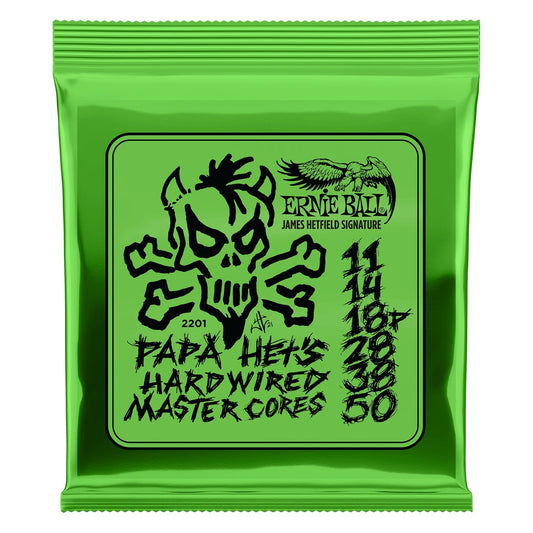 Ernie Ball Papa Hets Hardwired Master Core Signature Guitar Strings - 11-50