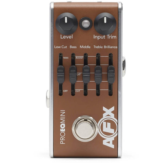 Fishman AFX Pro EQ Mini Acoustic Preamp EQ Pedal