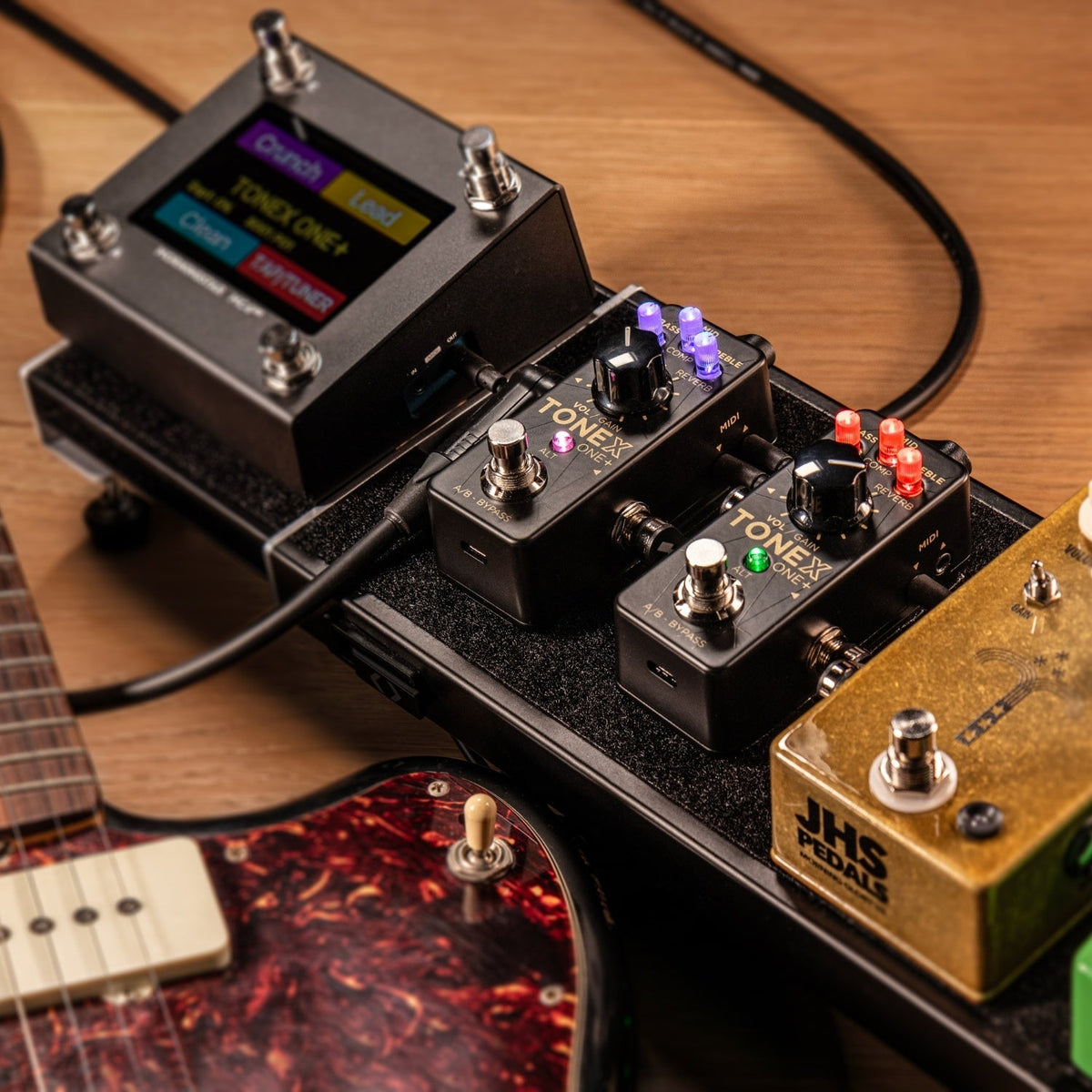 IK Multimedia TONEX ONE+ USB MIDI Amp Modeler Pedal