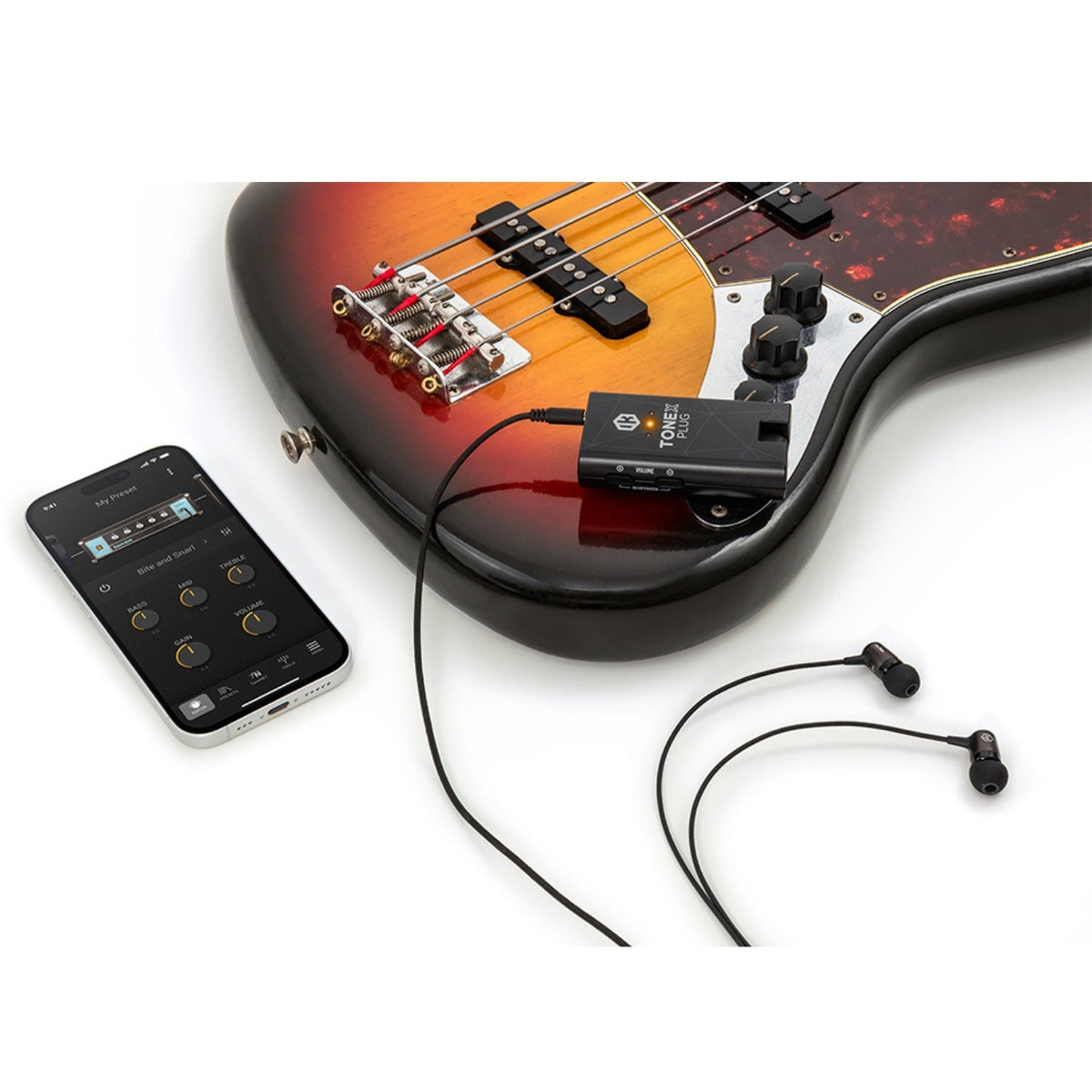 IK Multimedia TONEX Plug Guitar & Bass Headphone Amplifier