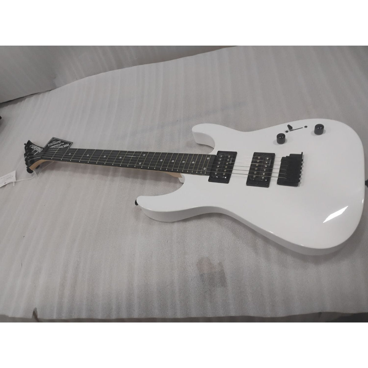 Jackson JS12 Dinky 6 String Electric Guitar - Snow White - Open Box