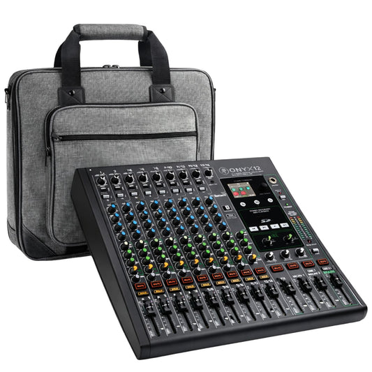 Mackie ONYX Premium Analog USB Mixer Bundle