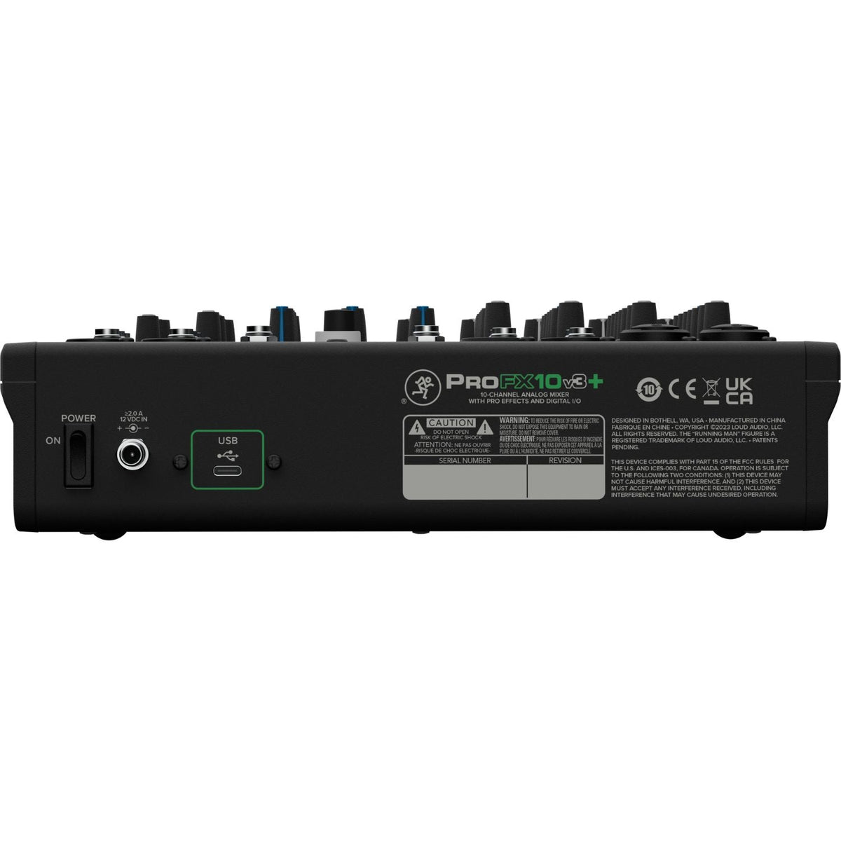 Mackie ProFX Battery Powered Analog Mixer