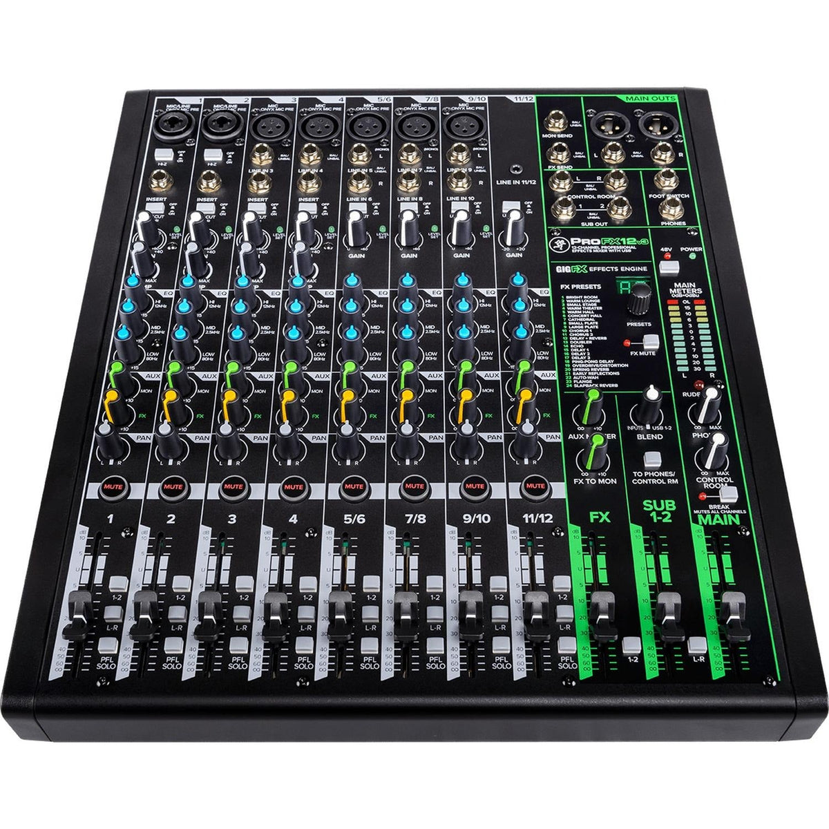 Mackie Professional Effect Mixer with USB Bundle