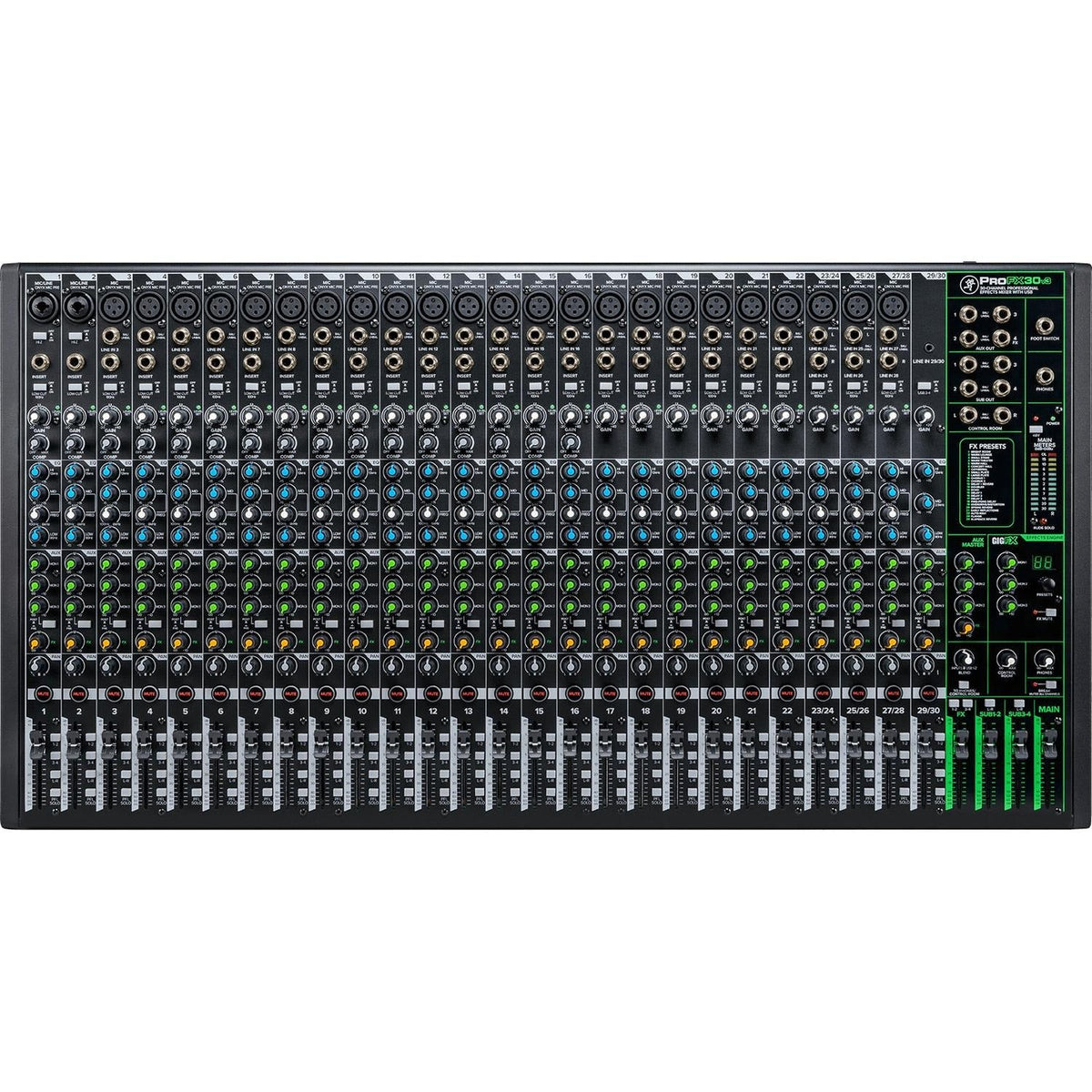 Mackie ProFX Battery Powered Analog Mixer