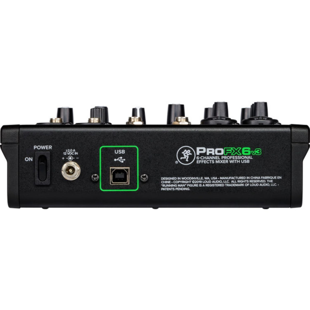 Mackie ProFX Battery Powered Analog Mixer