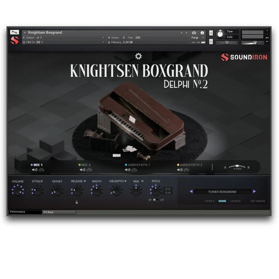 Soundiron Delphi Piano #2: The Knightsen Box Grand