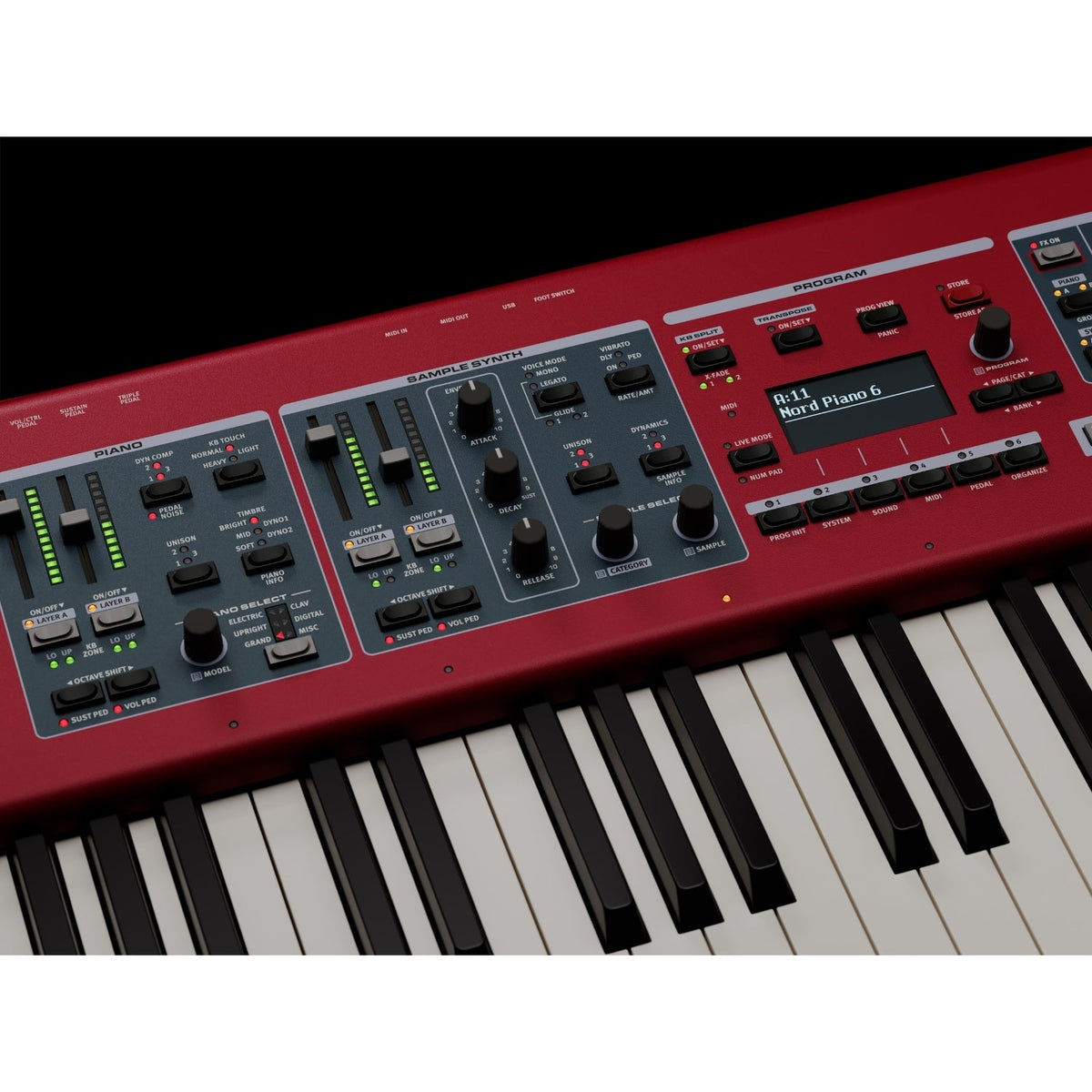 Nord Piano 6 Triple Sensor Hammer Action Keybed Digital Piano