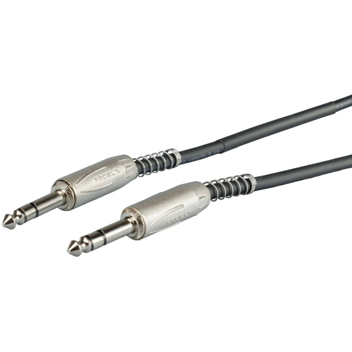 Proel BULK140LU3 3 ft Balanced Stereo Jack Audio Cable