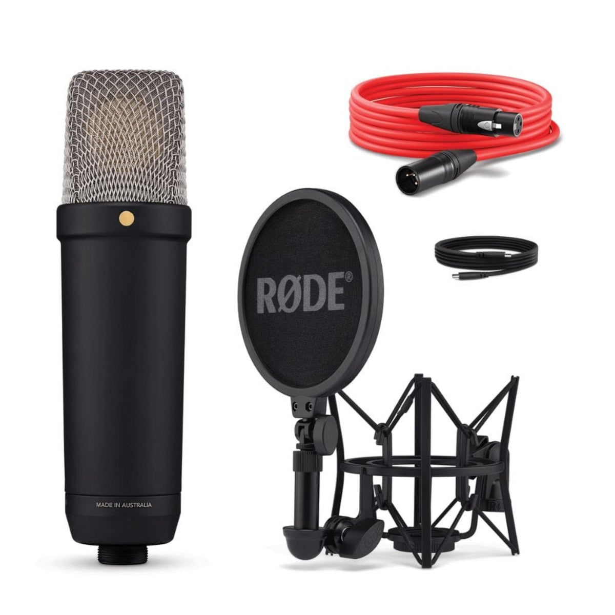 Rode NT1 5th Generation Large-Diaphragm Cardioid Studio Condenser Microphone Kit