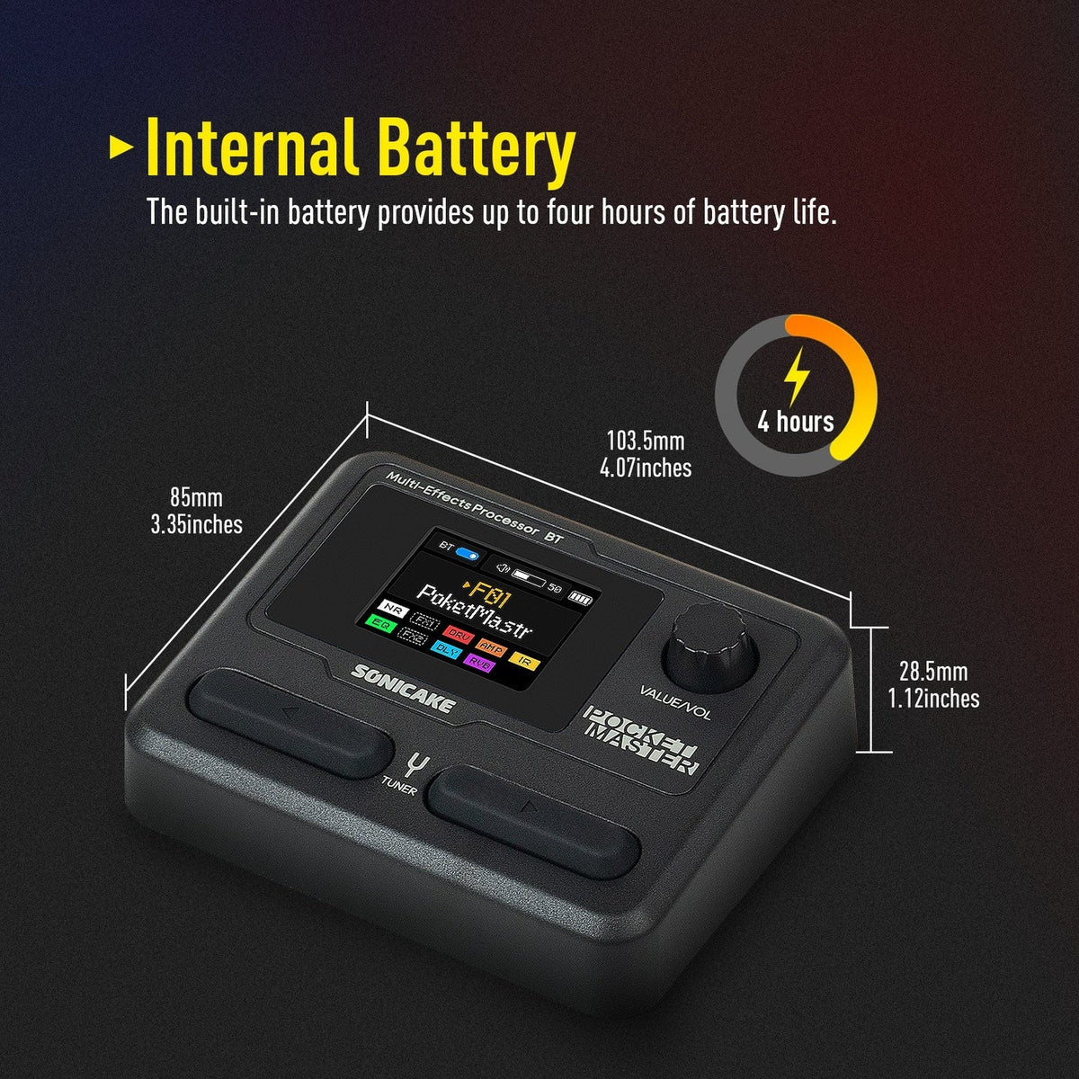 Sonicake Pocket Master Digital Multi-Effects Processor
