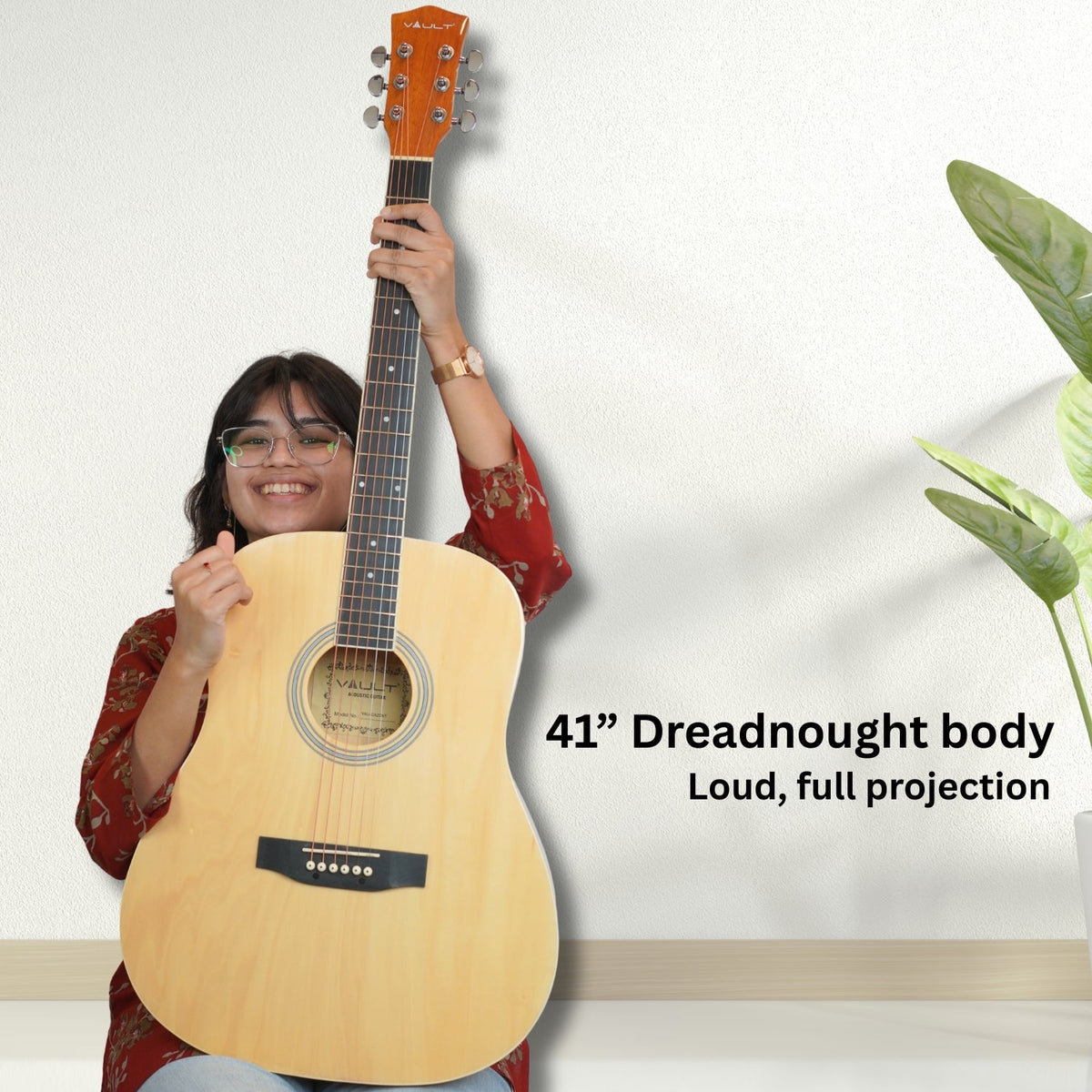 Vault DA20 Dreadnought Acoustic Guitar Kit