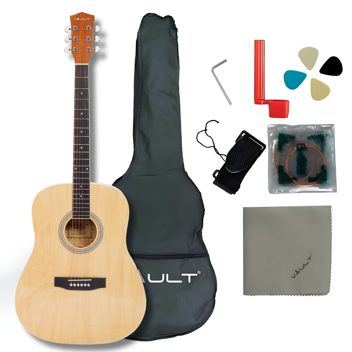 Vault DA20 Dreadnought Acoustic Guitar Kit