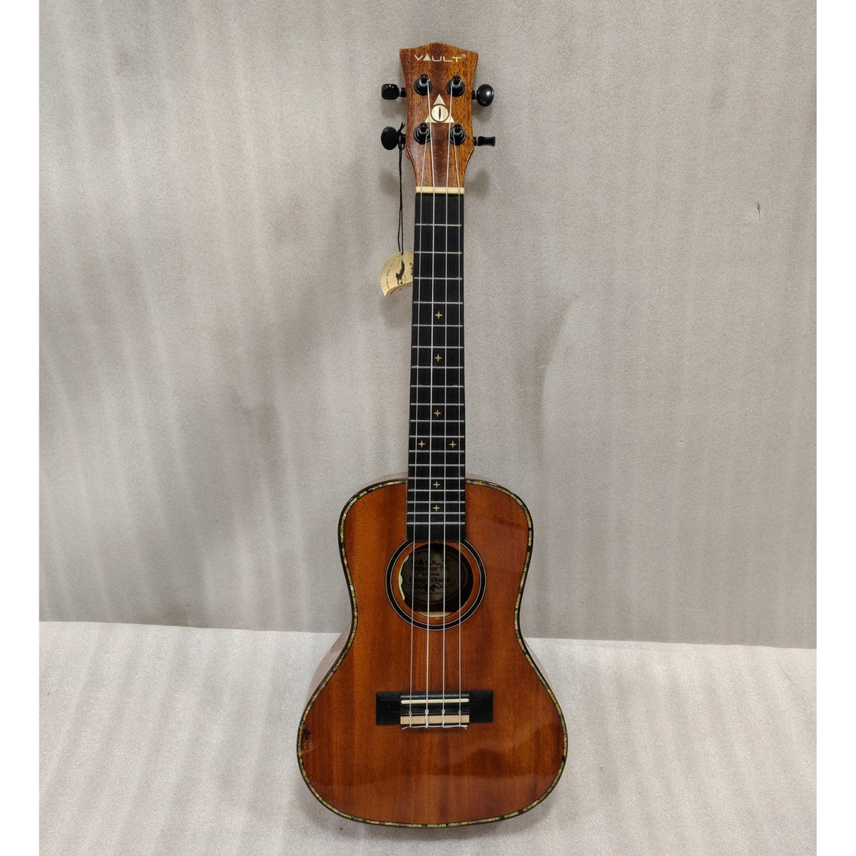 Vault Performer Pro 24" All Solid Mahogany Premium Concert Ukulele  - Open Box B Stock
