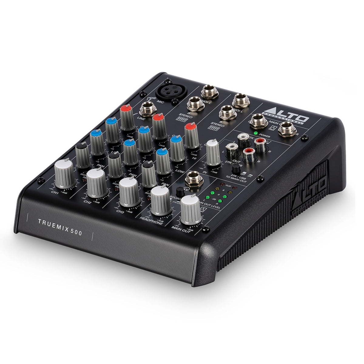 Alto TrueMix 500 5-Channel Analog Mixer with Usb
