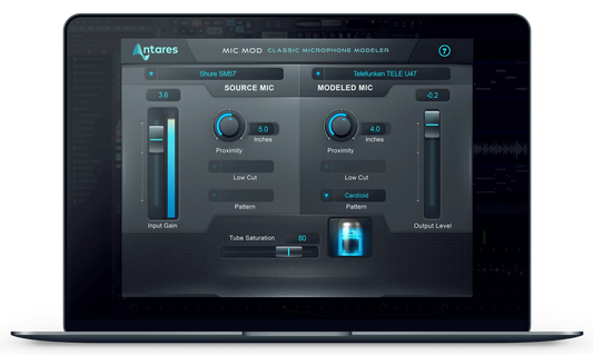 Antares Mic Mod EFX Microphone Modeling – Professional Audio Software & Plugin