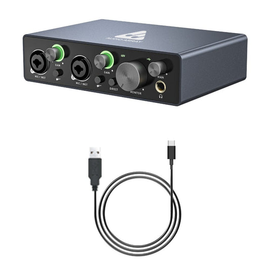 Audio Array 24 bit 192KHz 2in/2out Audio Interface