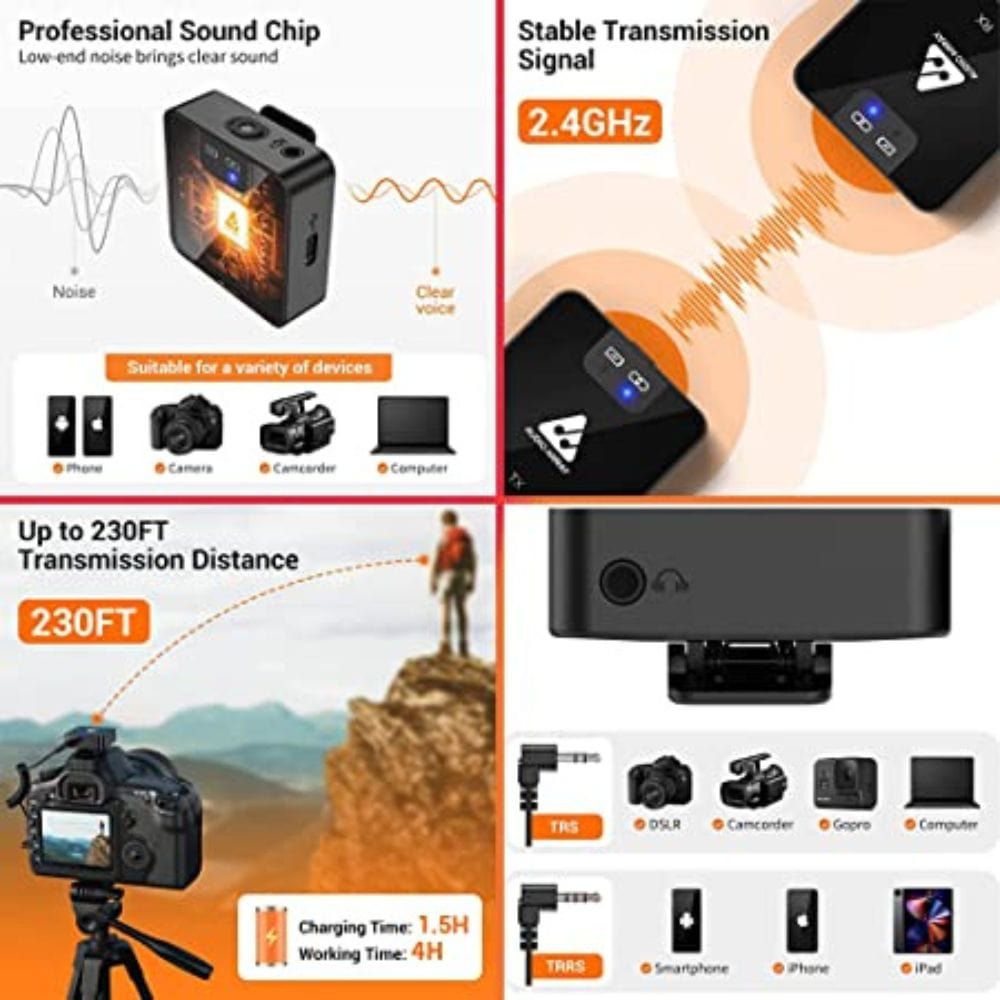 Audio Array AM-W11 Wireless Microphone for Streaming & Recording