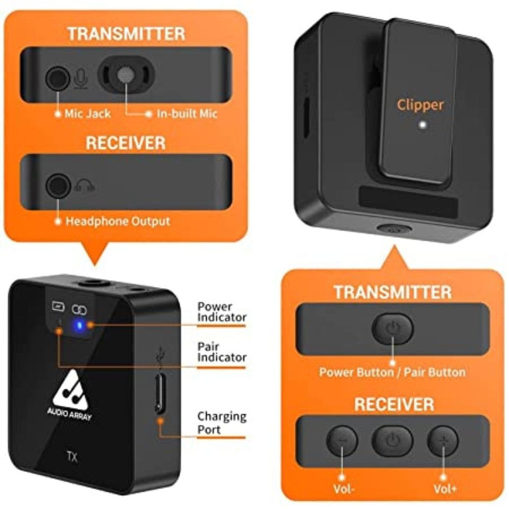 Audio Array AM-W11 Wireless Microphone for Streaming & Recording
