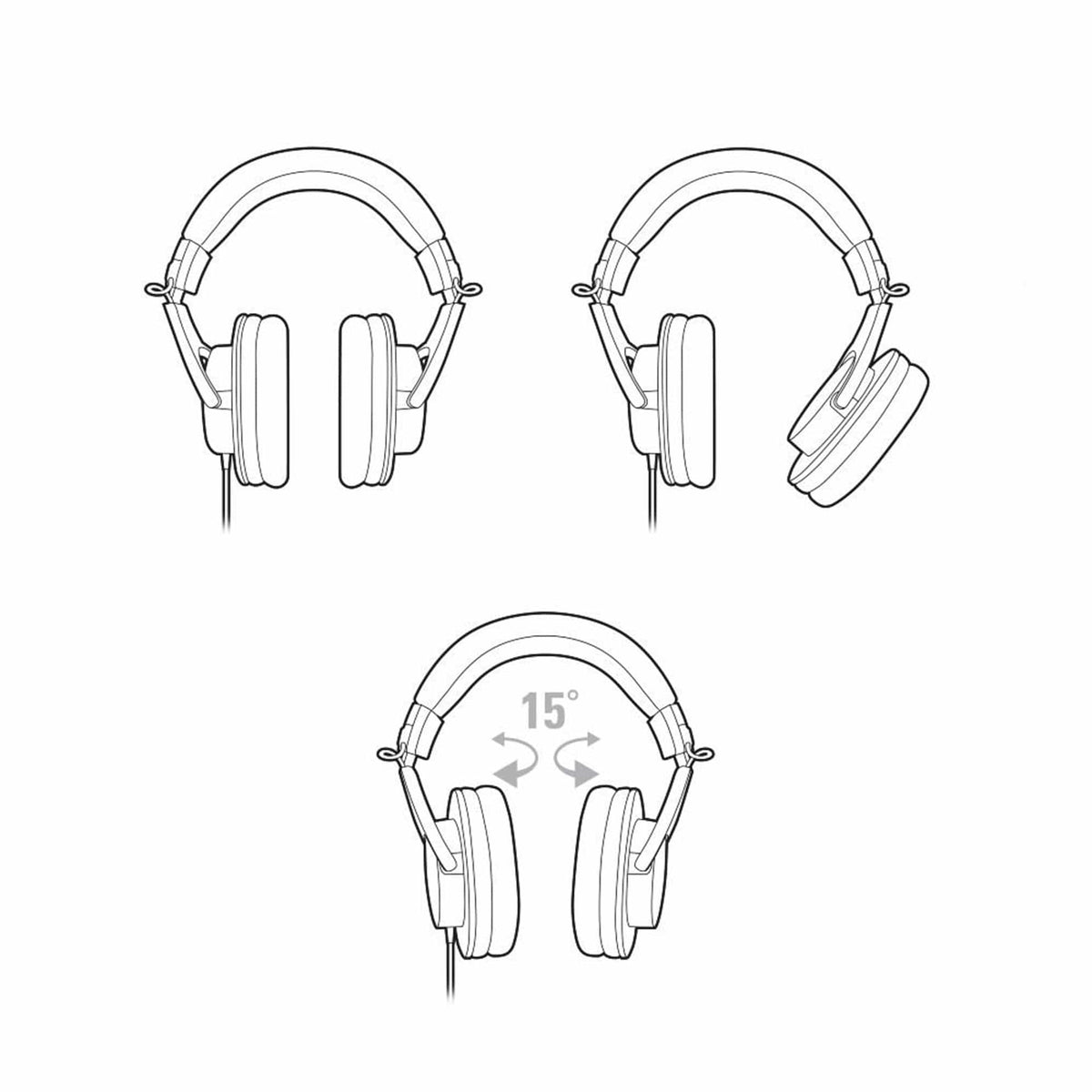 Audio-Technica ATH-M20X Headphones - Open Box