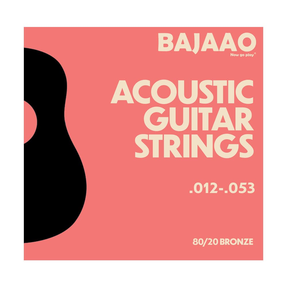 Bajaao 80/20 Bronze Acoustic Guitar String Set