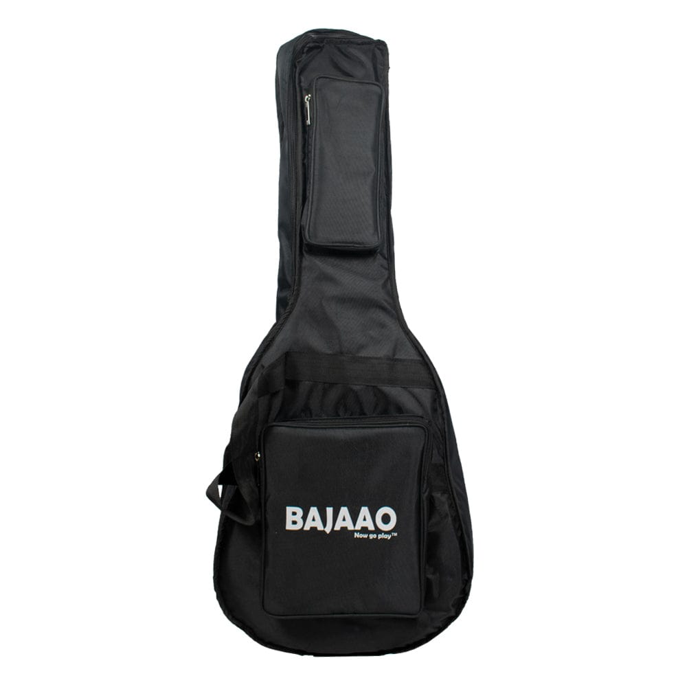 Bajaao Dual Guitar Gig Bag with 12mm Padding For One Acoustic & One Electric Guitar