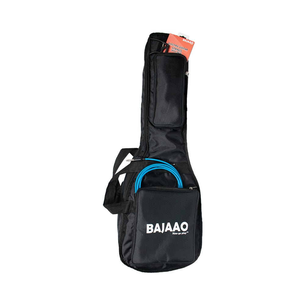 Bajaao Dual Guitar Gig Bag with 12mm Padding For One Acoustic & One Electric Guitar
