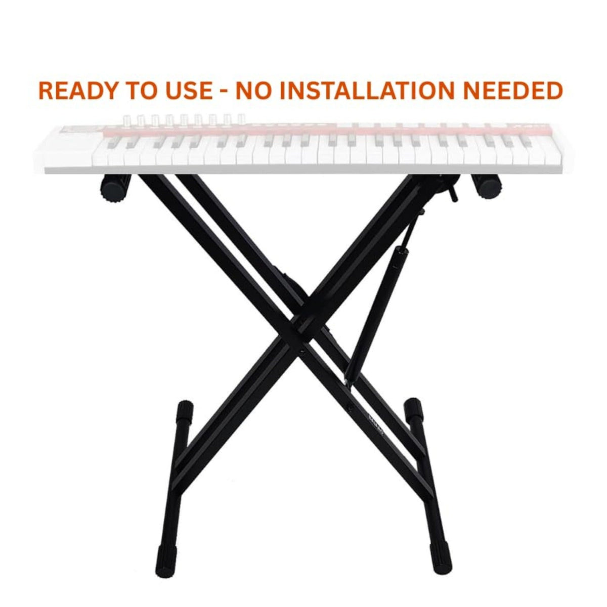 Bajaao Air-X Keyboard Stand with Air Hydraulic - Stable, Adjustable, and Durable