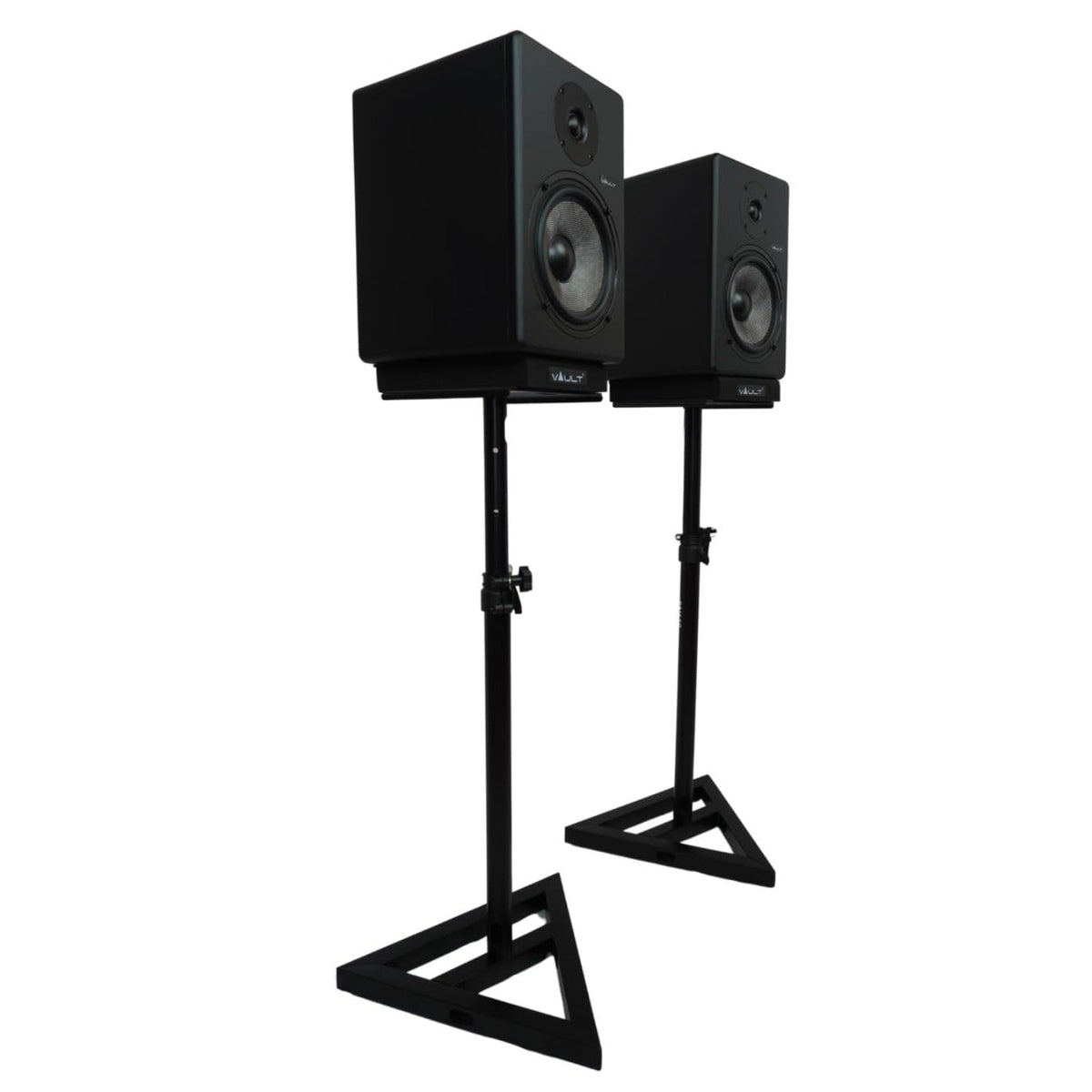 BAJAAO MS-100 Studio Monitor Stand Pair - Sturdy, Adjustable, and Reliable