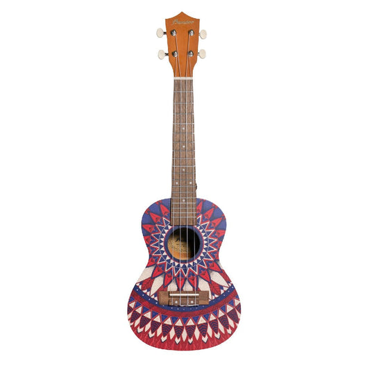 Bamboo New Generation Mandala Line Series Concert Ukulele with Gig Bag